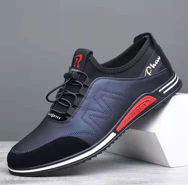 Zapatos casuales de cuero para hombre para primavera y otoño