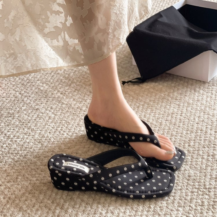 Sandalias estilo francés, flip-flops cómodos