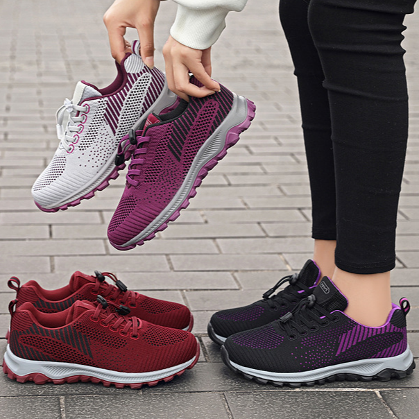 2025 Zapatos deportivos cómodos de malla para mujer en varios colores