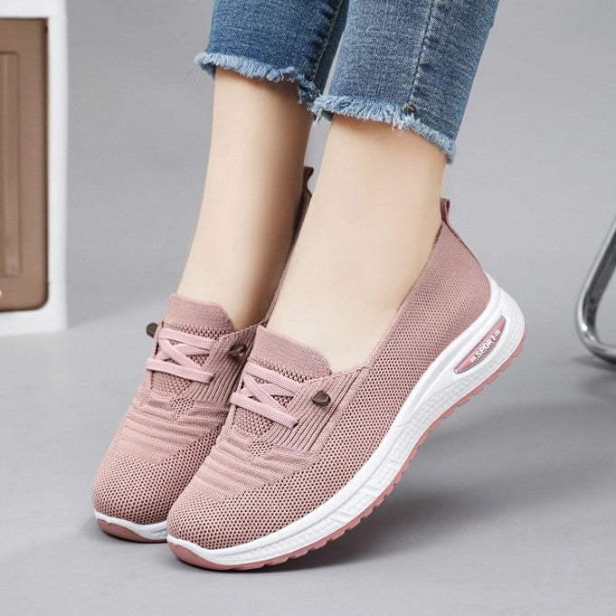 Zapatos de punto elástico