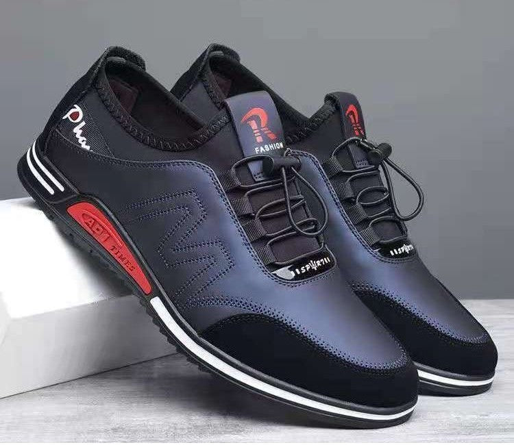 Zapatos casuales de cuero para hombre para primavera y otoño