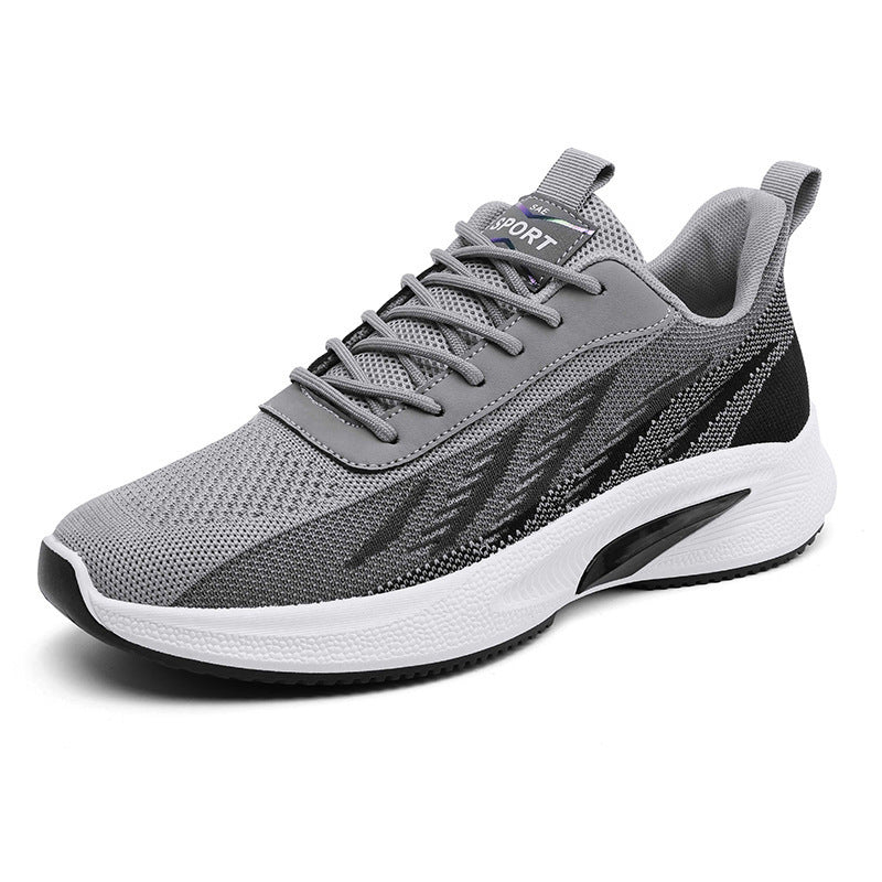 Zapatillas deportivas transpirables para hombre de tres colores.