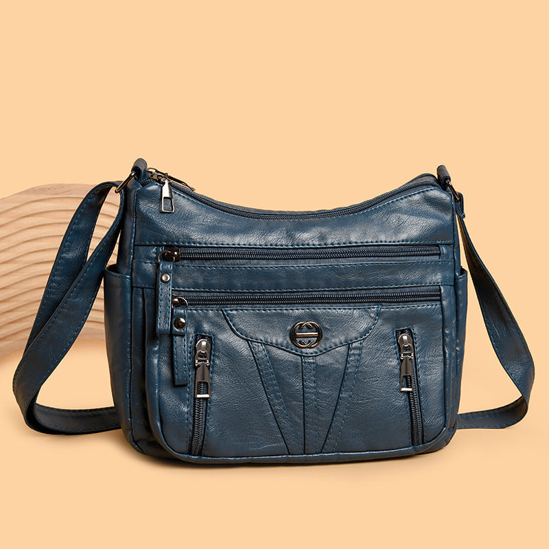 Bolso bandolera multicapa moderno y sencillo