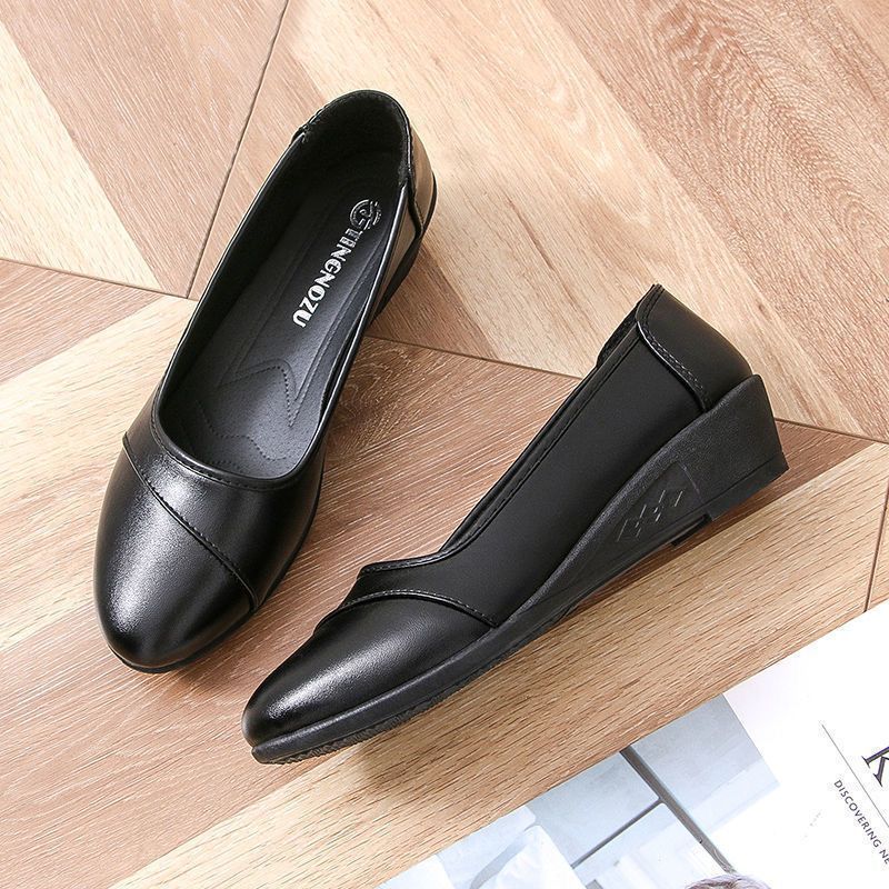 Zapatos de trabajo cómodos de cuero