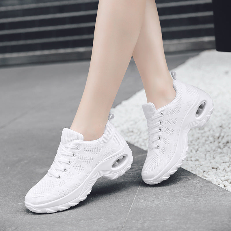 Zapatillas deportivas de suela gruesa con amortiguación de aire