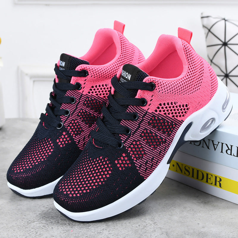 Zapatillas deportivas de mujer en color de contraste
