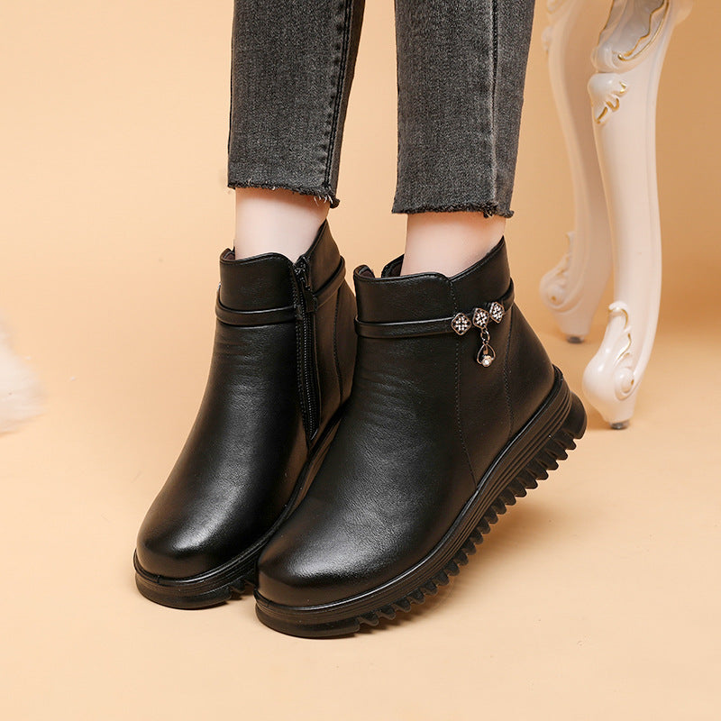 Botas de piel de alta calidad