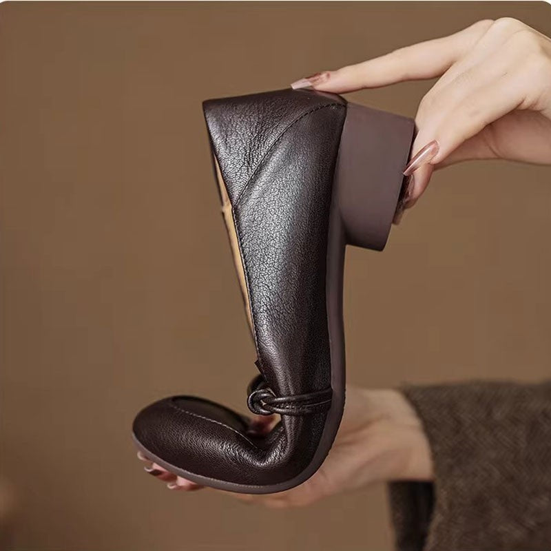 Mocasines mujer tacón bajo casuales