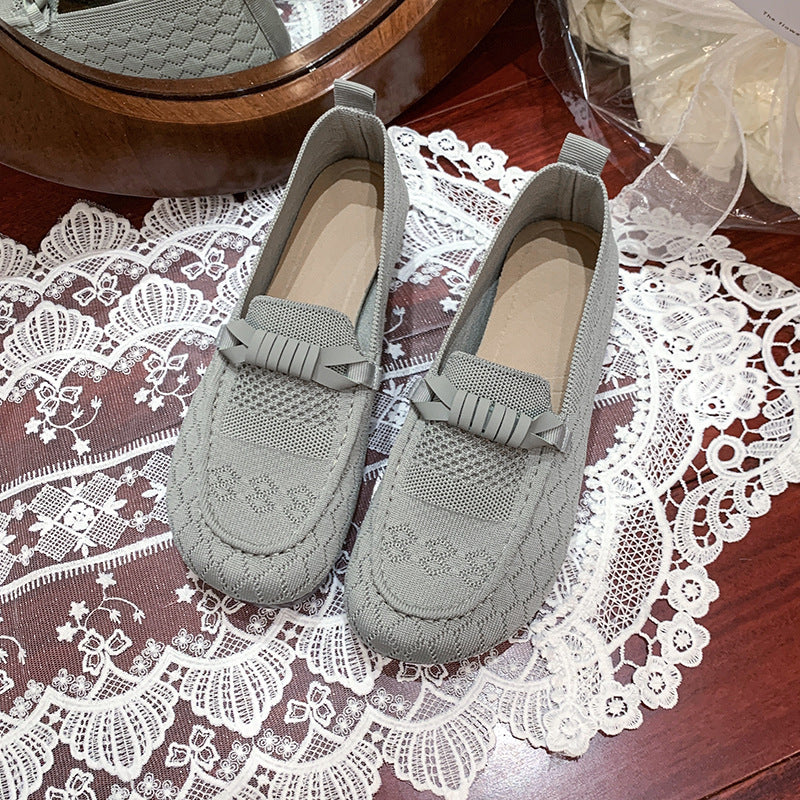 Zapatos de malla rizada