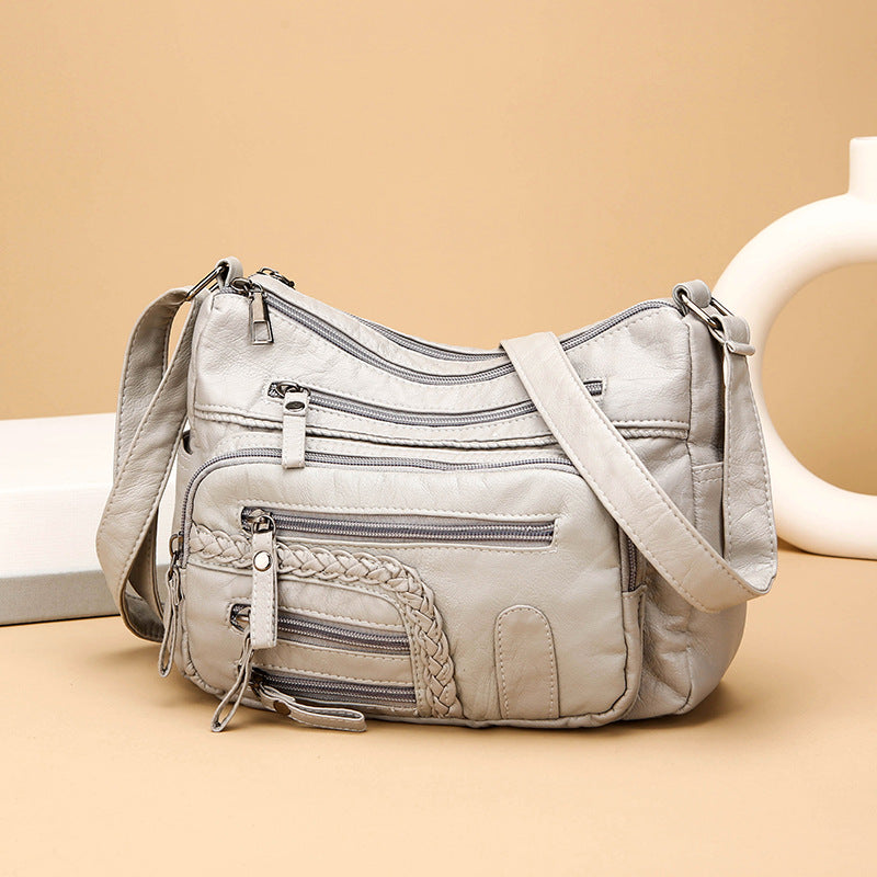 ModaEstila™ | Bolso bandolera 100% piel auténtica