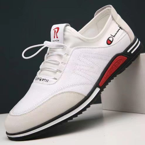 Zapatos casuales de cuero para hombre para primavera y otoño