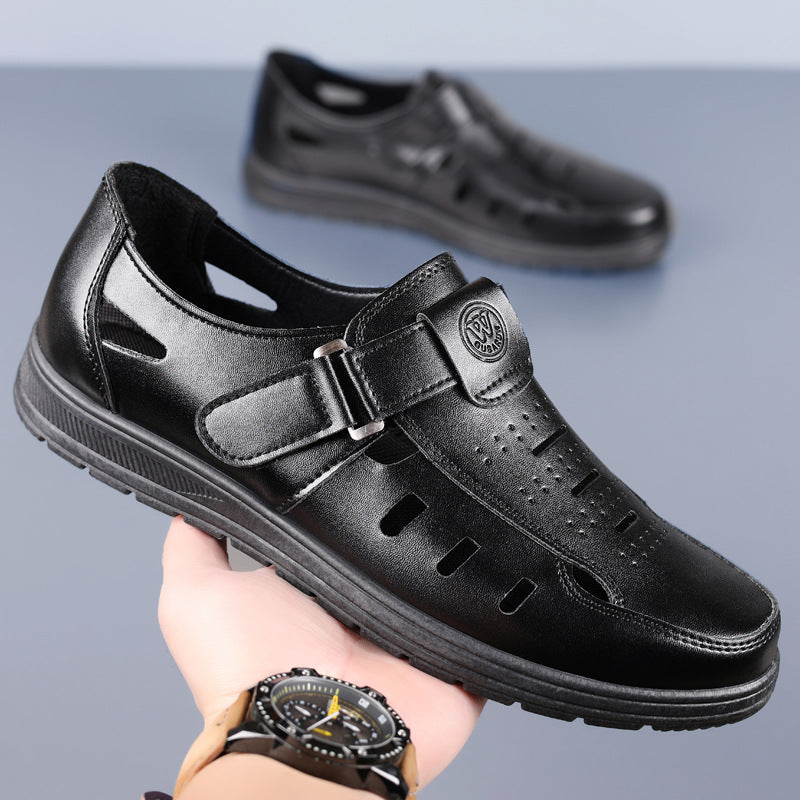 Crocs de cuero estándar para hombre (M)
