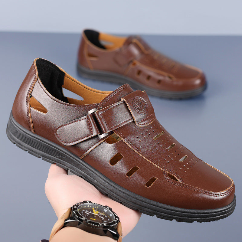 Crocs de cuero estándar para hombre (M)
