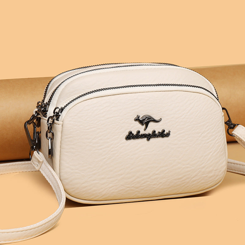 Nuevo bolso bandolera minimalista de estilo retro.