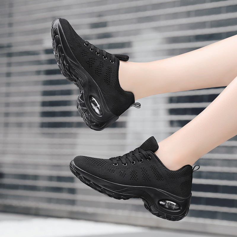 Zapatillas deportivas de suela gruesa con amortiguación de aire