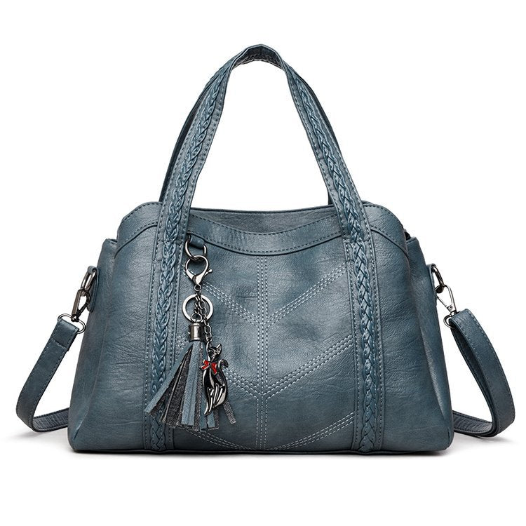 Bolso de mano moderno estilo retro para mujer