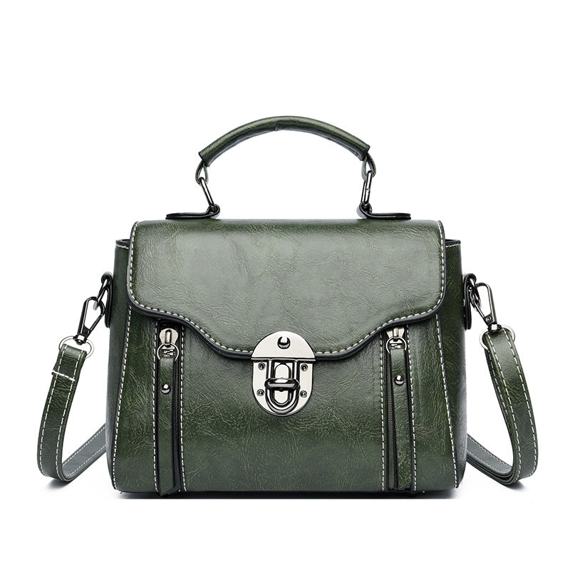 Nuevo y elegante bolso cuadrado pequeño de estilo retro