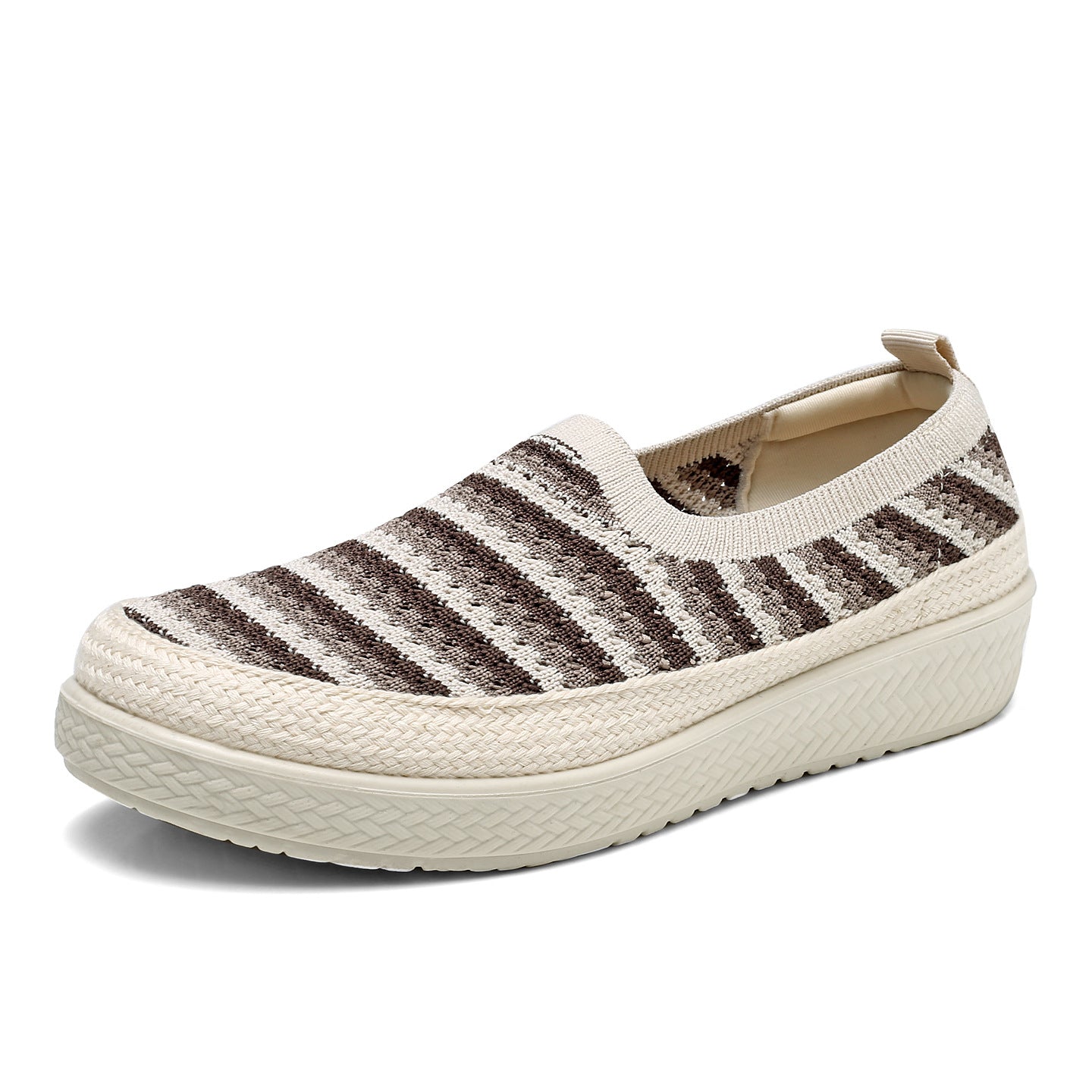 Zapatos casuales cómodos para mujer, suela blanda antideslizante y versátiles