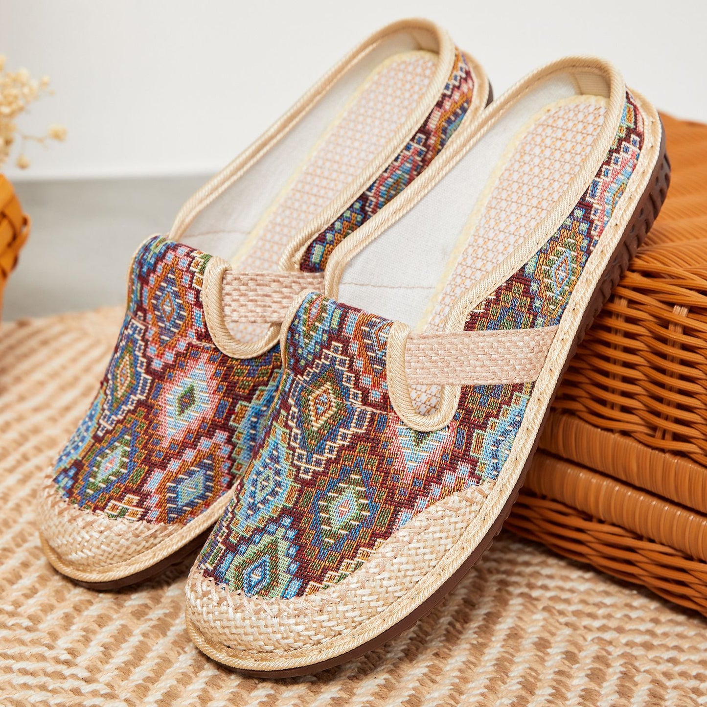 Sandalias transpirables de suela blanda nuevas de verano, estilo bohemio