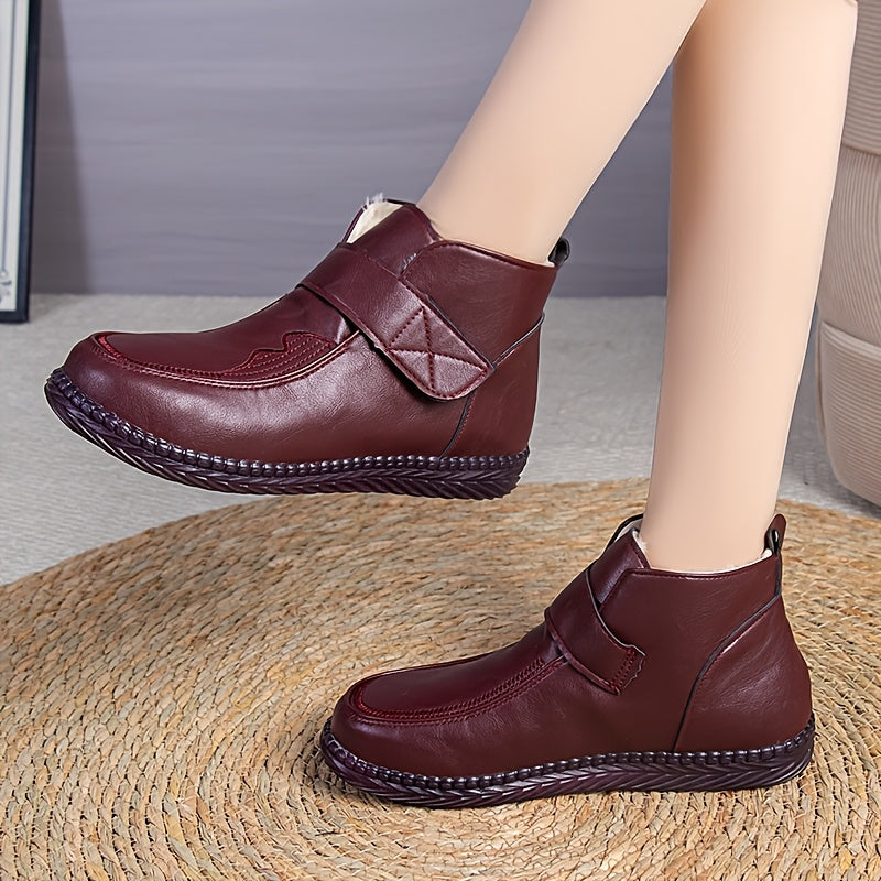 Botines con velcro