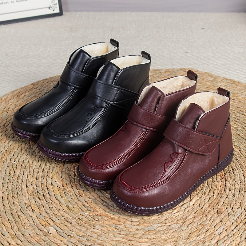 Botines con velcro