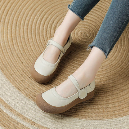 2026 Nuevos zapatos piel vacuno primera capa.