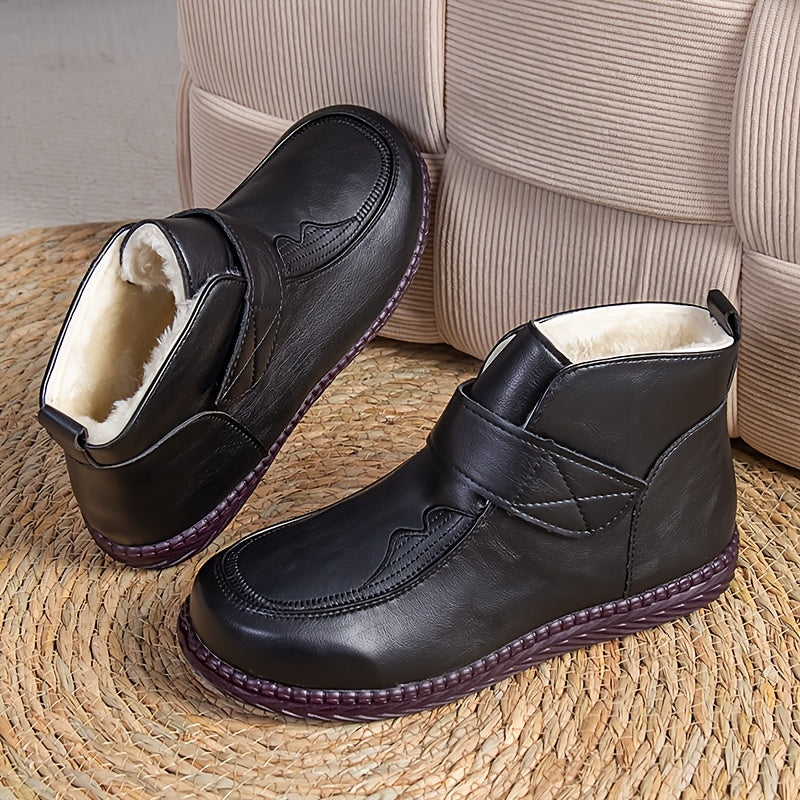 Botines con velcro