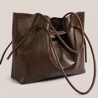 【Compra 1 y lleva 2】Bolso de hombro de gran capacidad, cuero de primera calidad