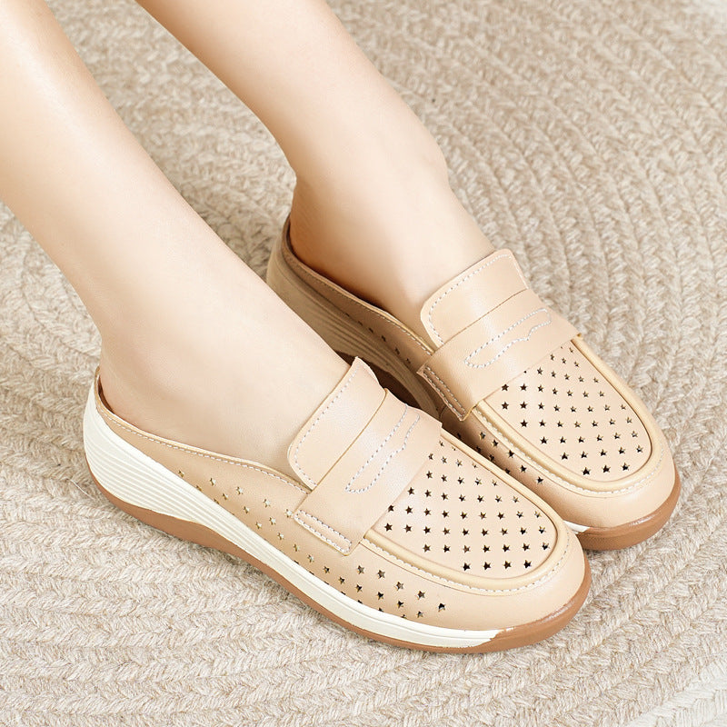 Zapatos casuales de verano con perforaciones