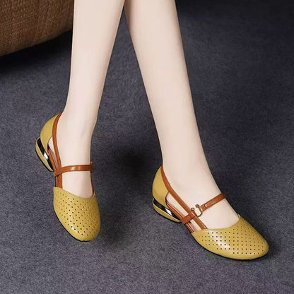Sandalias de cuero para el verano