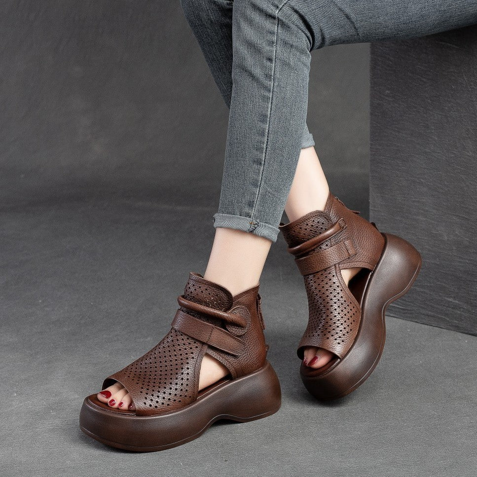 Botas romanas (piel auténtica)