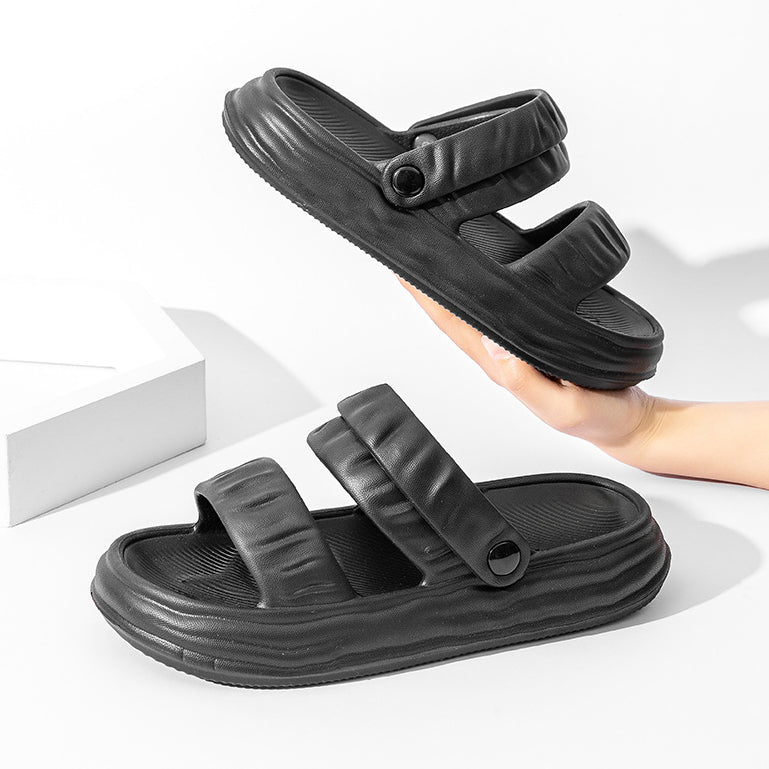 Zapatos antideslizantes de suela blanda