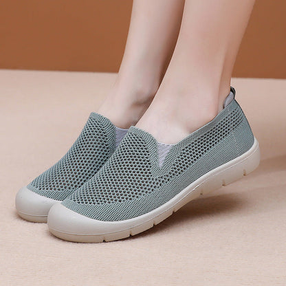 Mocasines casuales de malla