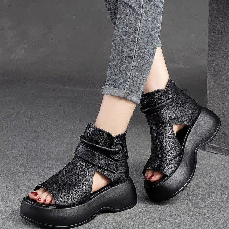 Botas romanas (piel auténtica)