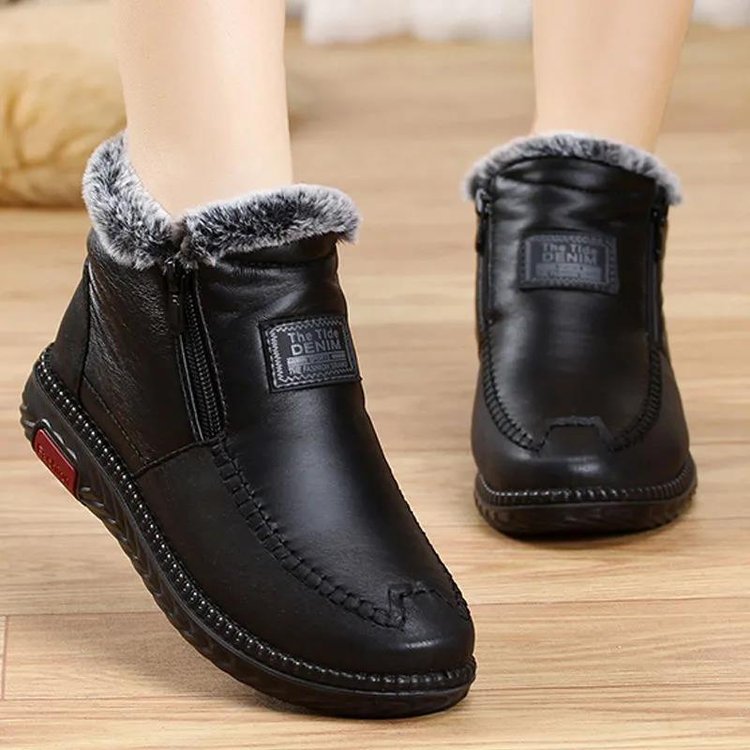 Zapatos de algodón grueso de invierno