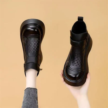 Botas de plataforma caladas estilo 2025