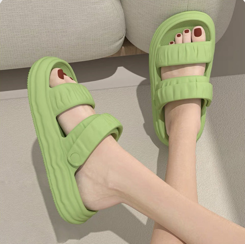 Zapatos antideslizantes de suela blanda