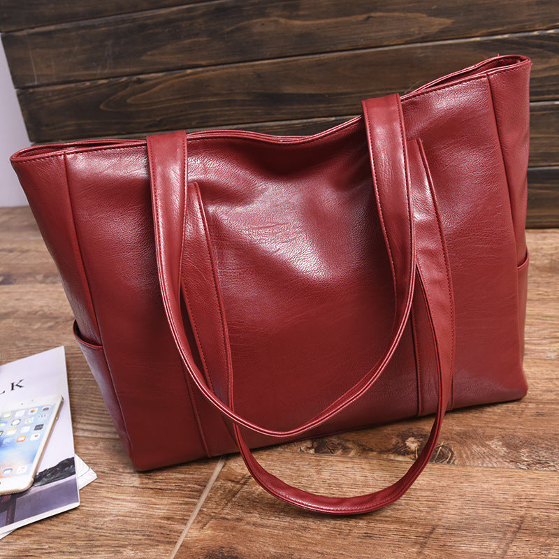 Bolso de hombro elegante, versátil y de gran capacidad