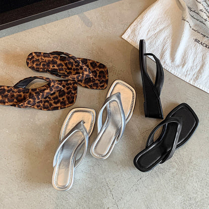 Sandalias estilo francés, flip-flops cómodos