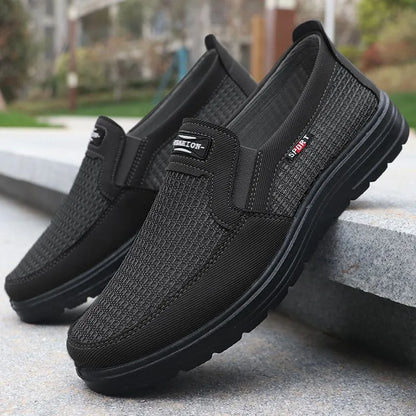 nuevos zapatos de malla para hombres