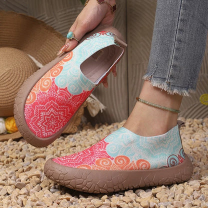 Zapatos casuales cómodos y transpirables, suela blanda antideslizante, slip-on