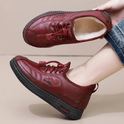 Zapatos de algodón cálidos de lana impermeables