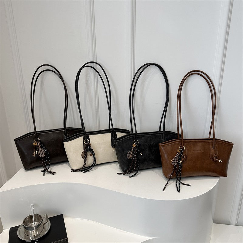 Elegante y con estilo bolso bandolera de gran capacidad para mujer, bolso multifuncional.