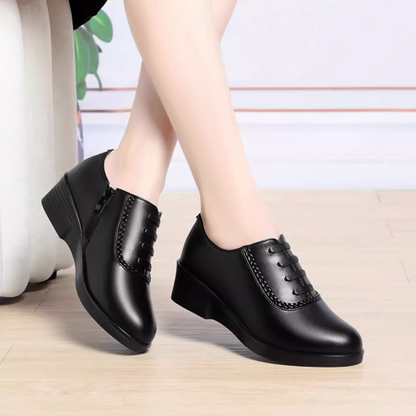 Zapatos casuales de cuero auténtico