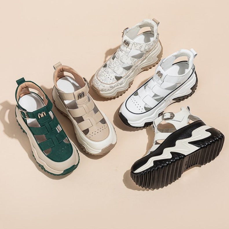 Sandalias deportivas con plataforma