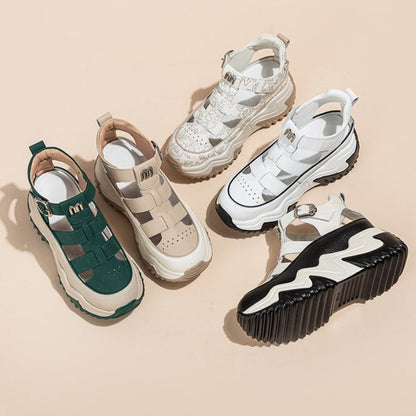 Sandalias deportivas con plataforma