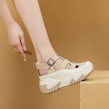 Sandalias deportivas con plataforma