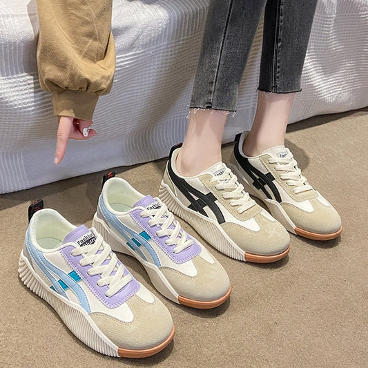 Zapatos casuales planos y transpirables