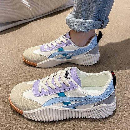 Zapatos casuales planos y transpirables