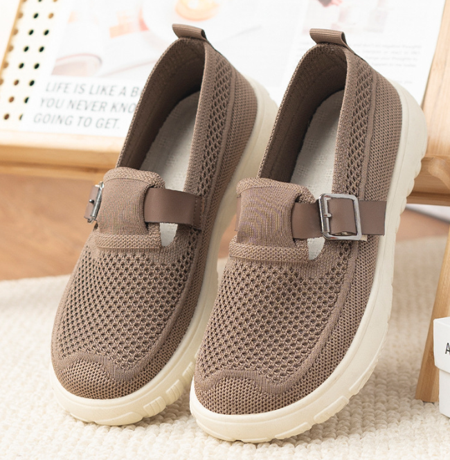 Zapatillas de caminar ligeras y transpirables para mujer